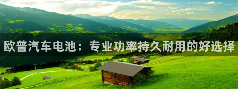 优发国际平台：欧普汽车电池：专业功率持久耐用的好选择