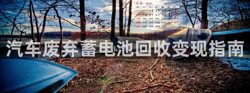 优发国际是大平台吗还是小平：汽车废弃蓄电池回收变现指南